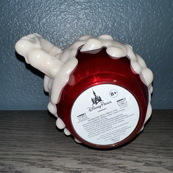 Disney Parks Snow White Evil Queen Red Poison Apple Glow in the Dark Stein Mug - Picture 4 of 5